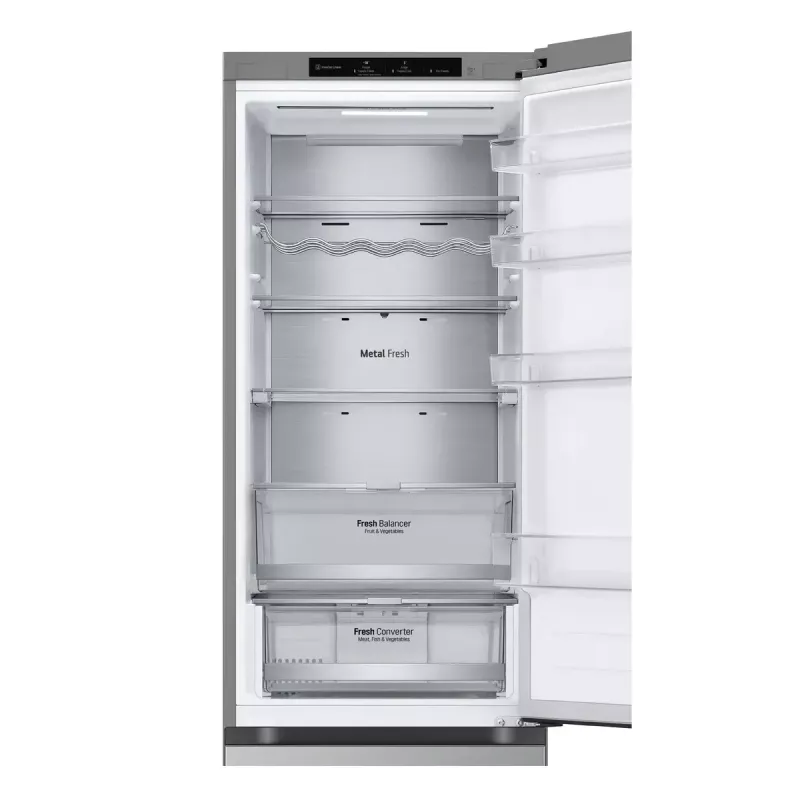 LG GBV7280CPY.APYQEUR Combinado frigorífico-congelador Independente 387 l Aço inoxidável