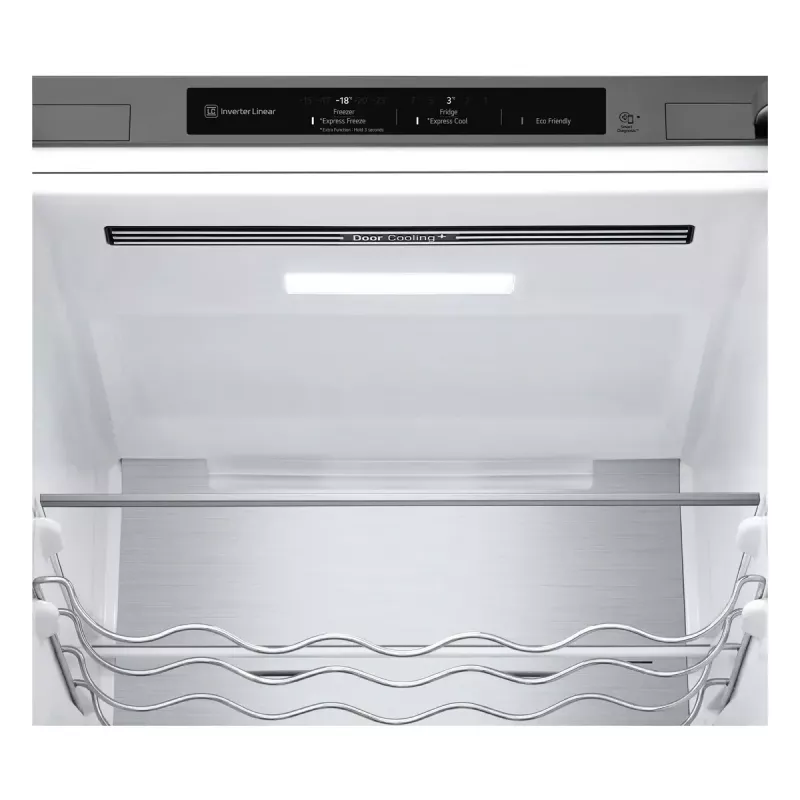 LG GBV7280CPY.APYQEUR Combinado frigorífico-congelador Independente 387 l Aço inoxidável