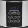 Panela elétrica Tristar RK-6132 — 1,5 L, 500 W, 7 programas automáticos, LCD, aço inoxidável/preto