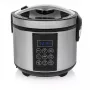 Panela elétrica Tristar RK-6132 — 1,5 L, 500 W, 7 programas automáticos, LCD, aço inoxidável/preto