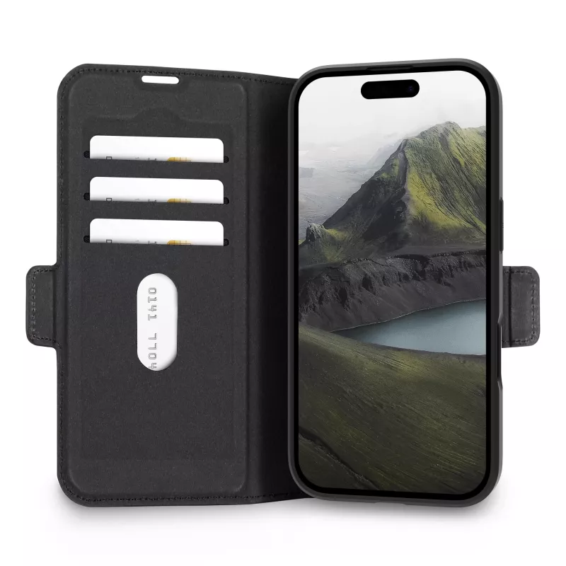 dbramante1928 Oslo Pro capa Folio para iPhone 17, preta