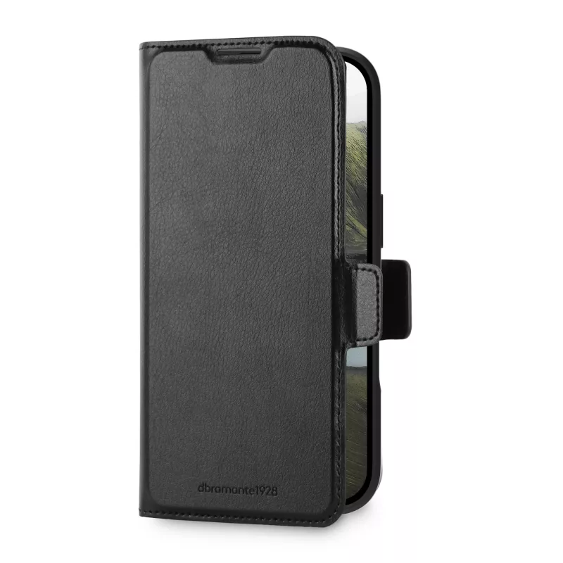 dbramante1928 Oslo Pro capa Folio para iPhone 17, preta