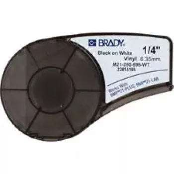 Etiqueta autoadesiva para impressora Brady 139744 preto branco