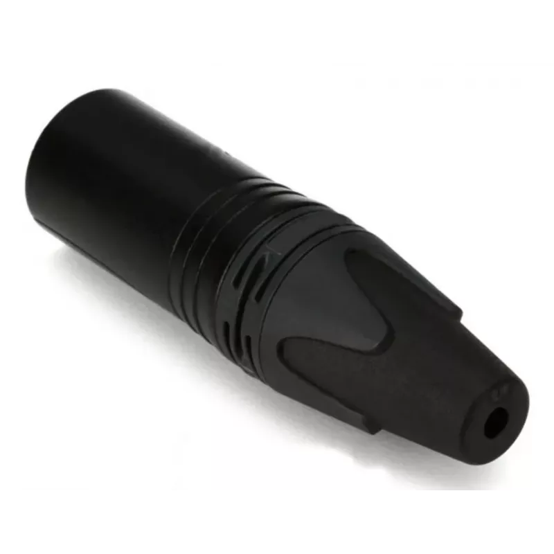 Equip 147930 ficha de cabo de 3 polos, macho, preto