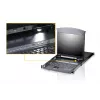 ATEN KL1508AM consola rack 43,2 cm (17 inch) 1280 x 1024 píxeis metal preto 1U