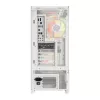 Caixa de computador Darkflash AIRNOVA (branco) com 3 ventoinhas pré-instaladas