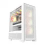 Caixa de computador Darkflash AIRNOVA (branco) com 3 ventoinhas pré-instaladas
