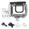 Conjunto de capas protetoras Telesin para GoPro Hero 12/11/10/9 – conjunto de capa rígida e capa de silicone