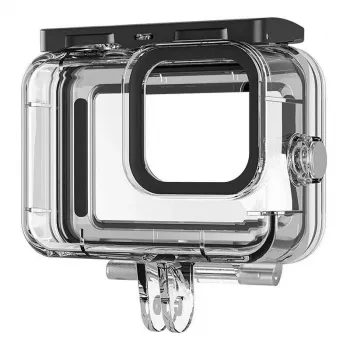 Conjunto de capas protetoras Telesin para GoPro Hero 12/11/10/9 – conjunto de capa rígida e capa de silicone