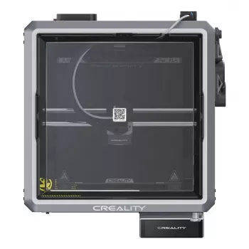 Impressora 3D Creality K1C FDM Wi‑Fi — PLA/ABS/ASA/PETG/TPU, espessura de camada 0,1–0,35 mm, ecrã tátil 4,3 polegadas, 100–240 V