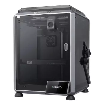 Impressora 3D Creality K1C FDM Wi‑Fi — PLA/ABS/ASA/PETG/TPU, espessura de camada 0,1–0,35 mm, ecrã tátil 4,3 polegadas, 100–240 V