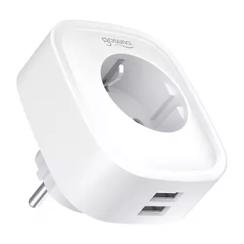 Tomada inteligente Wi-Fi Gosund SP112-M com 2x USB — pack de 2