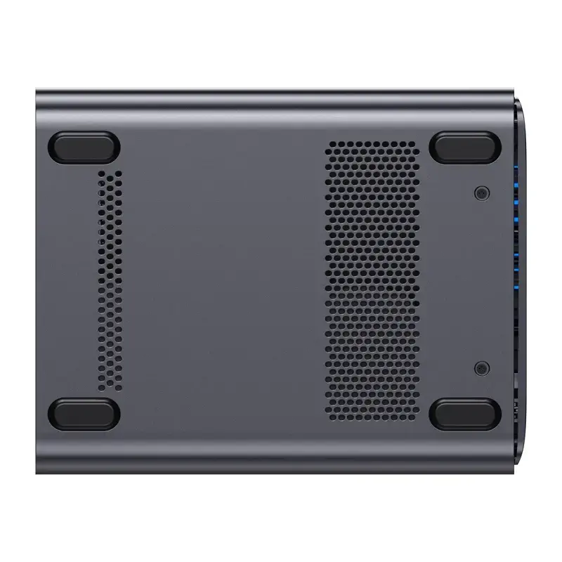 Mini-PC Minis Forum NAS N5 AMD Ryzen 7 H255, 16 GB RAM, 128 GB armazenamento do SO