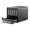 Mini-PC Minis Forum NAS N5 AMD Ryzen 7 H255, 16 GB RAM, 128 GB armazenamento do SO