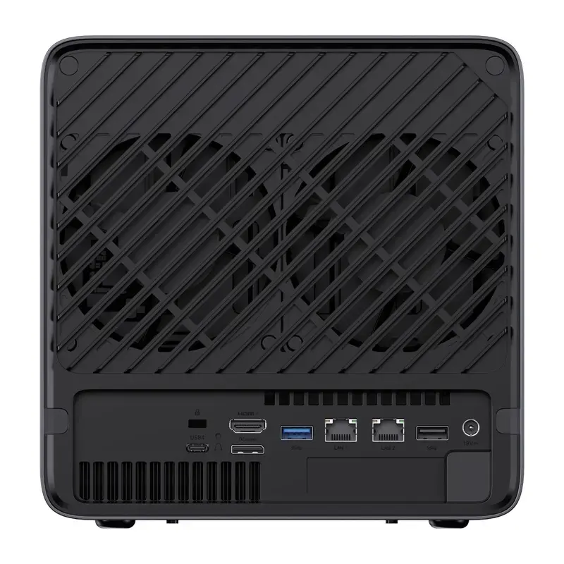Mini-PC Minis Forum NAS N5 AMD Ryzen 7 H255, 16 GB RAM, 128 GB armazenamento do SO