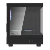 Caixa de computador DarkFlash DB330M preta v2 com três ventoinhas pré-instaladas