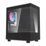 Caixa de computador DarkFlash DB330M preta v2 com três ventoinhas pré-instaladas
