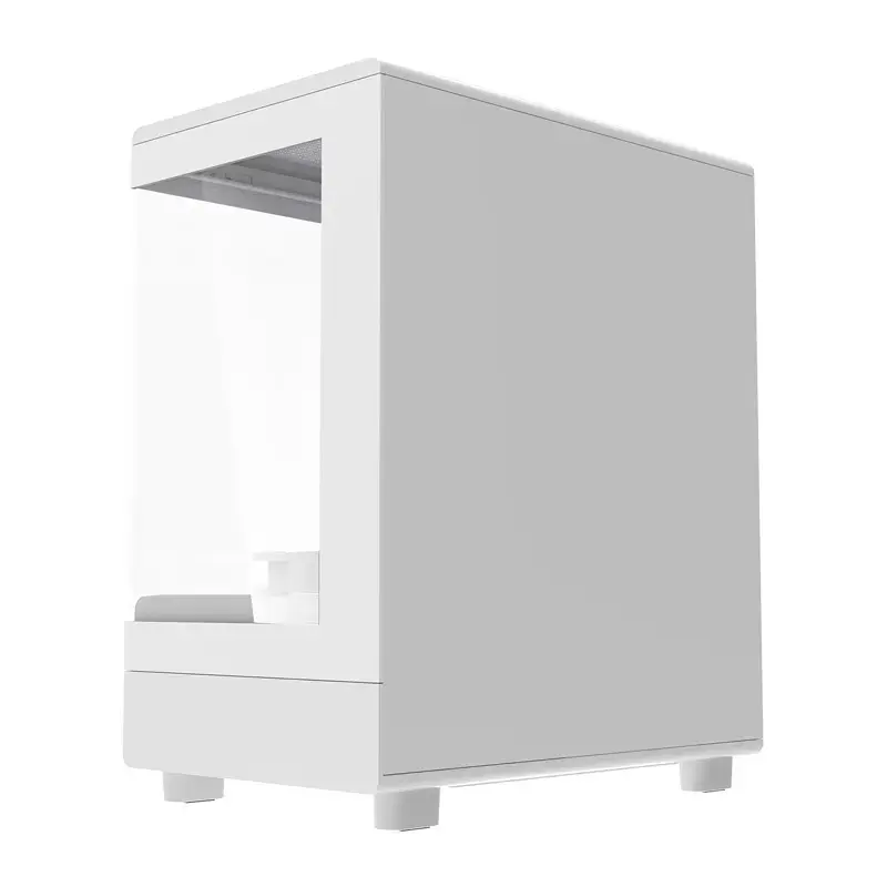 Caixa de computador Darkflash DB330M branca v2 com três ventoinhas pré-instaladas, suporte micro-ATX/mATX
