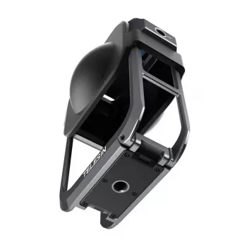 Jaula de proteção metálica Telesin para DJI Osmo 360 – estrutura metálica leve, pontos de fixação