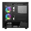 Caixa de computador DarkFlash DS950V com ecrã frontal (preto) e 6 ventoinhas pré-instaladas