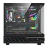 Caixa de computador DarkFlash DS950V com ecrã frontal (preto) e 6 ventoinhas pré-instaladas