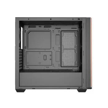 Caixa de computador ATX Darkflash DS900WS — midi tower, sem ventoinhas, preto