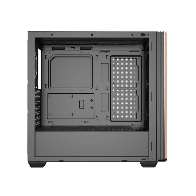 Caixa de computador ATX Darkflash DS900WS — midi tower, sem ventoinhas, preto