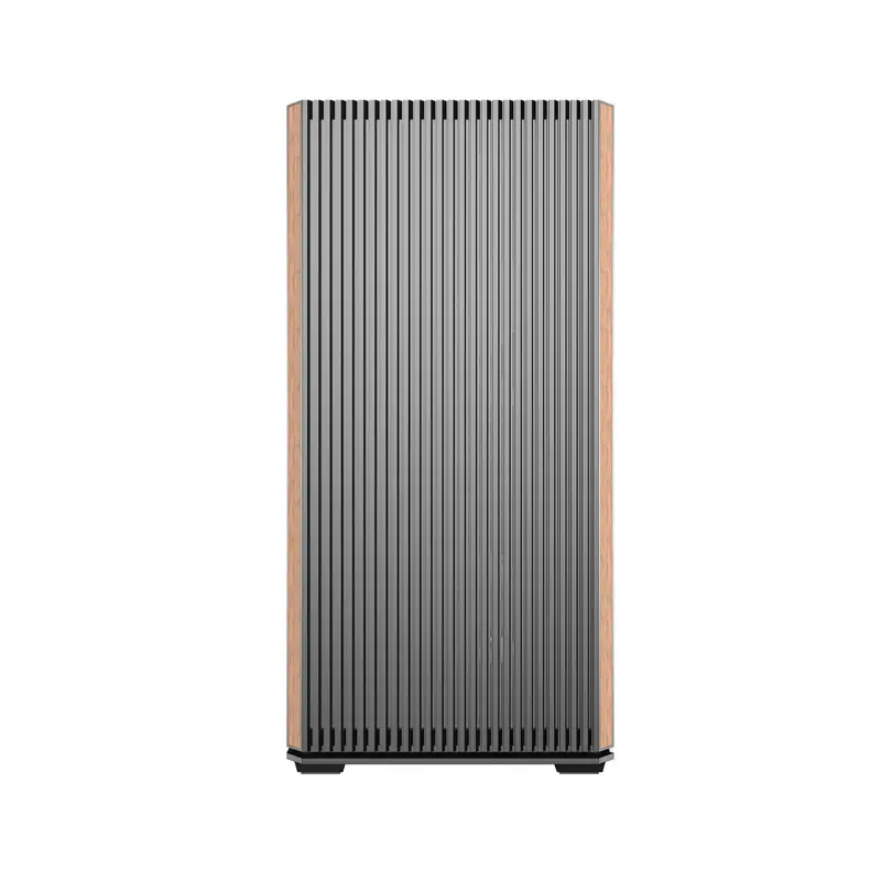 Caixa de computador ATX Darkflash DS900WS — midi tower, sem ventoinhas, preto
