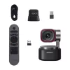 Webcam Obsbot Tiny 3 Lite com comando e microfone incorporado