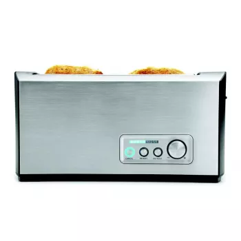 Torradeira Gastroback Design Pro 4S 2 fatias 1500 W preta aço inoxidável