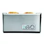 Torradeira Gastroback Design Pro 4S 2 fatias 1500 W preta aço inoxidável