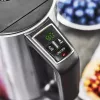 Chaleira elétrica GASTROBACK Design Cool Touch 1,5 L 2200 W, aço inoxidável/preto