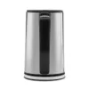 Chaleira elétrica GASTROBACK Design Cool Touch 1,5 L 2200 W, aço inoxidável/preto