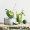Batedeira de mesa Gastroback Classic Bar 1 L prateada transparente
