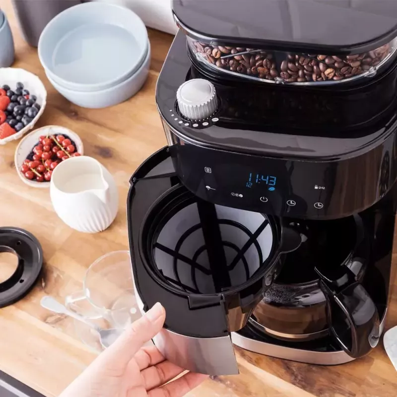 Máquina de café de filtro Gastroback 1,5 L Grind & Brew Pro