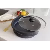 Frigideira elétrica para paella Jata PE640 — redonda, 34 cm de diâmetro interior, revestimento antiaderente em favos, 1600 W, 230 V