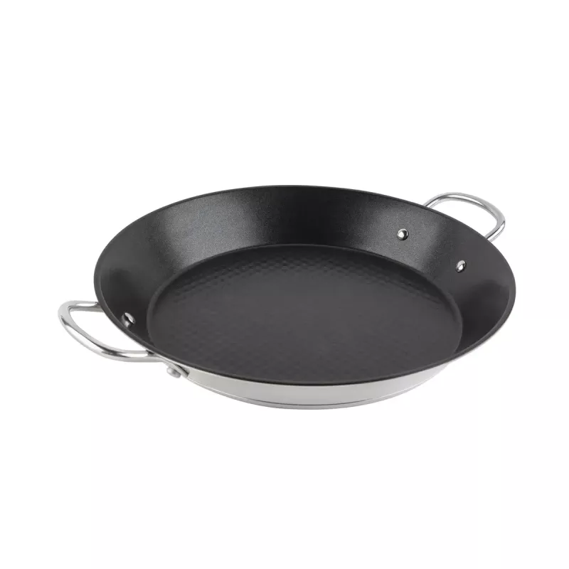 Frigideira para paella Jata HPAE2138 – diâmetro do fundo 38 cm, espessura 4,1 mm, compatível com cerâmica/gás/halogéneo/indução/placa sólida
