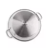 Frigideira para paella Jata HPAE2138 – diâmetro do fundo 38 cm, espessura 4,1 mm, compatível com cerâmica/gás/halogéneo/indução/placa sólida