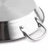 Frigideira para paella Jata HPAE2138 – diâmetro do fundo 38 cm, espessura 4,1 mm, compatível com cerâmica/gás/halogéneo/indução/placa sólida
