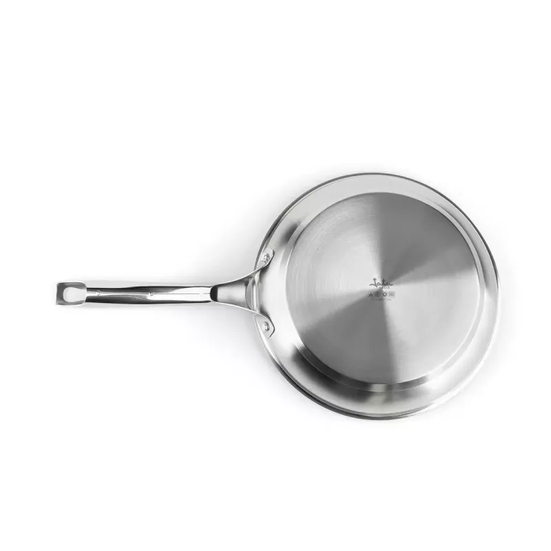 Frigideira multiusos JATA HSAR2118 redonda em aço inoxidável 18 cm