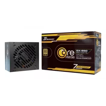 Fonte de alimentação Seasonic CORE GC-850 ATX 3.1 850 W 24-Pin ATX Totalmente modular 80 PLUS Gold Preto