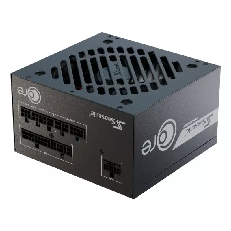 Fonte de alimentação Seasonic CORE GC-750 ATX 3.1 750 W 24-Pin ATX Não modular 80 PLUS Gold Preto