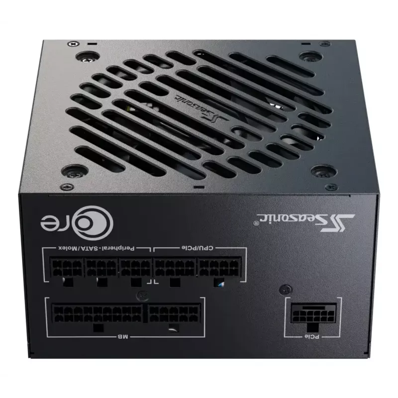 Fonte de alimentação Seasonic CORE GC-650 ATX 3.1 650 W 24-pin ATX totalmente modular 80 PLUS Gold preto