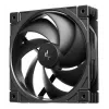 DeepCool FD12 V2 3IN1 ventoinha de caixa de 120 mm, pack de 3, preto (R-FD12V2-BKNPN3-G)