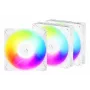 Ventoinha ARCTIC Freezer P14 Pro Reverse A-RGB (branco) - pack de 3 - ventoinha A-RGB PWM de 140 mm com divisor de cabo