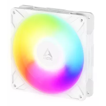 Ventoinha ARCTIC Freezer P14 Pro Reverse A-RGB (branco) - pack de 3 - ventoinha A-RGB PWM de 140 mm com divisor de cabo