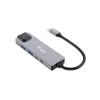 Adaptador multifunções 5-em-1 Equip, 2,5GbE, USB-A x 2, USB-C x 1, USB-C, 100W USB PD