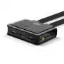 Comutador KVM Lindy 2 portas DisplayPort 1.2, USB Type-C, USB 2.0 e áudio