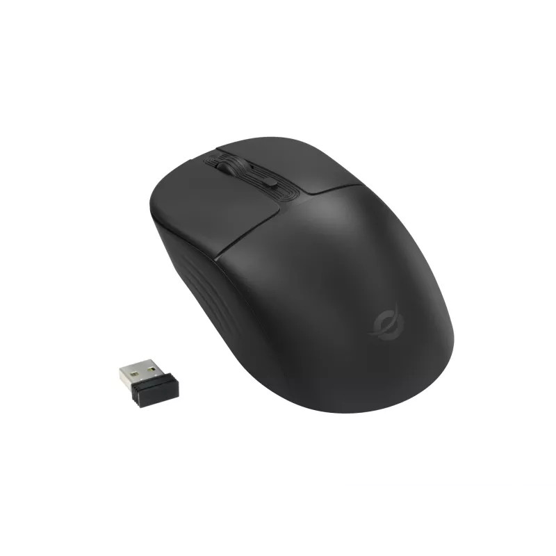 Rato sem fios de modo duplo Conceptronic LORCAN04B de 4 botões, Bluetooth 5.2, 2,4 GHz