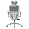 Cadeira gaming universal Cougar CGR-SPO-WHW — assento e encosto brancos, carga máx. 120 kg, altura 1170–1310 mm, largura 680 mm